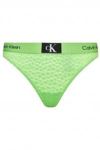 Majtki stringi damskie Calvin Klein 000QF7175E zielony