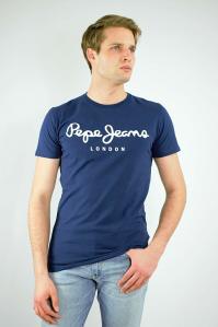 T-SHIRT MĘSKI PEPE JEANS PM508210 GRANATOWY