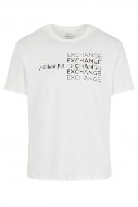 T-shirt męski Armani Exchange 3DZTAC ZJ9TZ 1116 biały