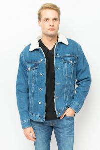 KURTKA JEANSOWA MĘSKA PEPE JEANS PM402628HI7 GRANATOWA