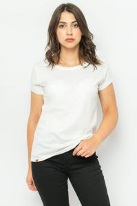 T-SHIRT DAMSKI PEPE JEANS PL505230 BIAŁY