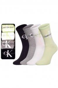 SKARPETY DAMSKIE CALVIN KLEIN JEANS 701219844 MULTIKOLOR (4PACK)