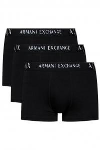 BOKSERKI MĘSKIE ARMANI 956000 50020 CZARNE 3 PACK