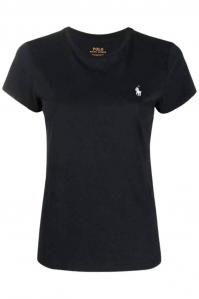 T-SHIRT DAMSKI POLO RALPH LAUREN 211847073008 CZARNY