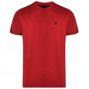 T-shirt męski U.S. Polo Assn. 11C846 czerwony