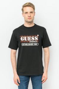 T-SHIRT MĘSKI GUESS M0BI1P R9XF2 CZARNY