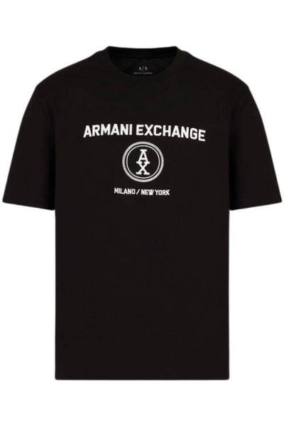 T-shirt męski Armani Exchange 6DZTLC ZJ9JZ czarny