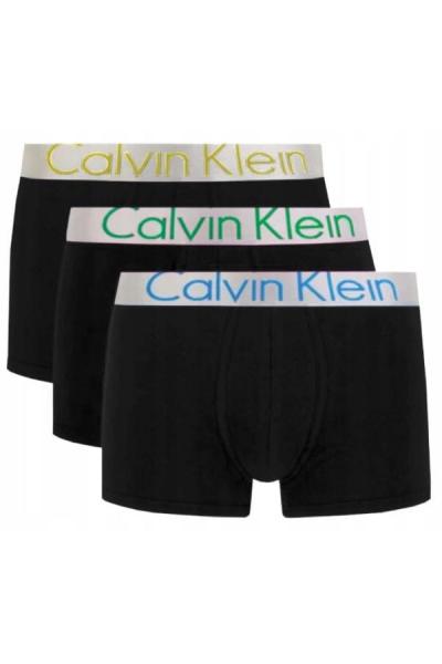 Bokserki męskie Calvin Klein 00NB2453O czarny 3-pak