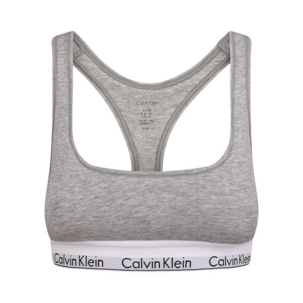 BIUSTONOSZ DAMSKI CALVIN KLEIN SPORTOWY SZARY