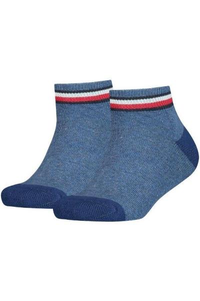 SKARPETY TOMMY HILFIGER 100001501 NIEBIESKIE 2 PACK