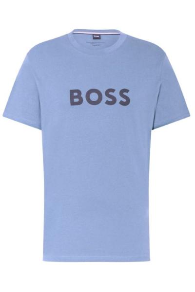 T-shirt męski BOSS 33742185 błękitny