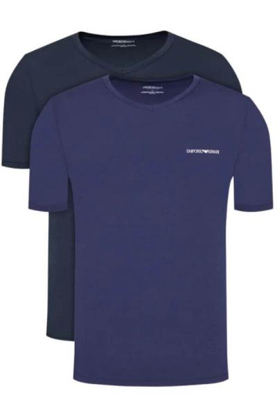 T-SHIRT MĘSKI EMPORIO ARMANI 111849 2R717 GRANATOWY 2 PACK