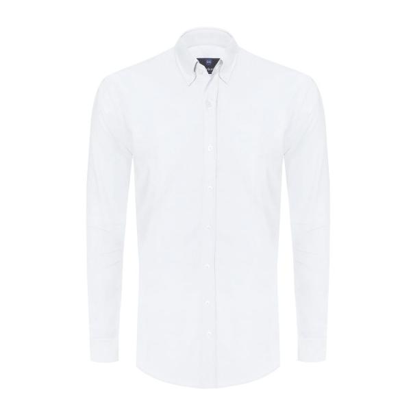 Koszula męska DI SELENTINO OXFORD WHITE / SLIM