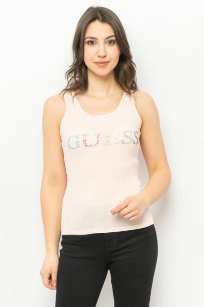 TOP DAMSKI GUESS W3GP43 K9I51 RÓŻOWY