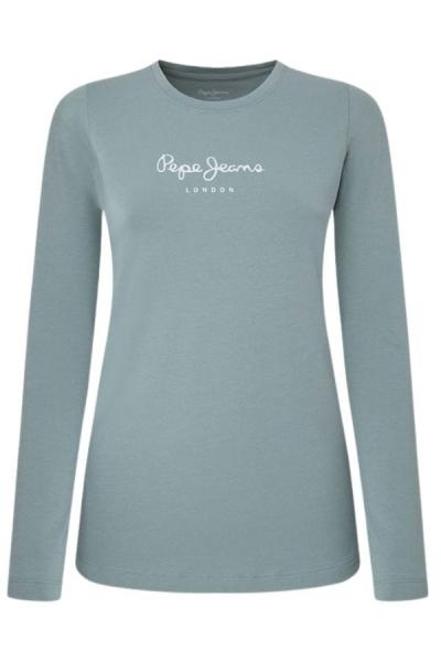 Longsleeve damski Pepe Jeans PL505203 zielony