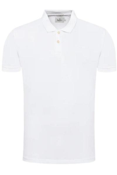 POLO MĘSKIE PEPE JEANS PM541824 BIAŁE