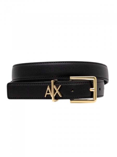 Pasek damski Armani Exchange 941182 4R759 czarny