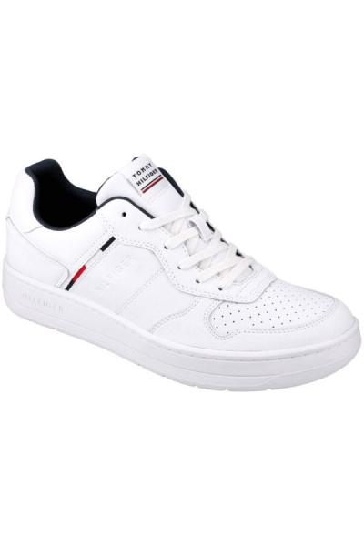 SNEAKERSY MĘSKIE TOMMY HILFIGER XM0XM02028 BIAŁE