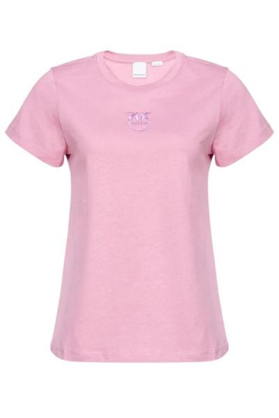 T-shirt damski PINKO PDEN 100355 A1NW N98 różowy