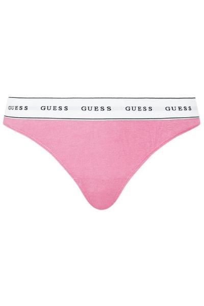 Stringi damskie Guess O97E04 KBBU1 G65P różowy