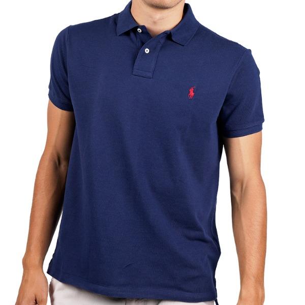 KOSZULKA POLO MĘSKA RALPH LAUREN GRANATOWA