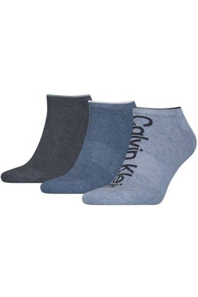 SKARPETY MĘSKIE CALVIN KLEIN 701218724 JEANSOWE 3 PACK