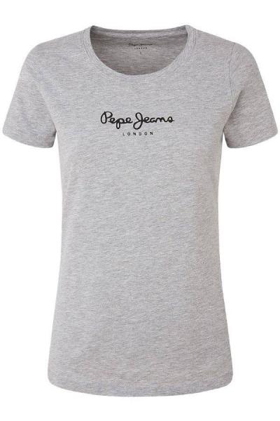 T-SHIRT DAMSKI PEPE JEANS PL505202 SZARY