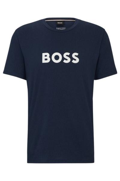 T-shirt męski BOSS 33742185 granatowy