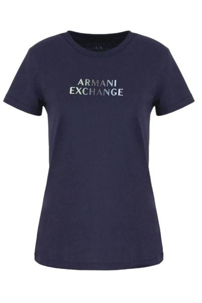 T-shirt damski Armani Exchange 3DYT14 YJDGZ granatowy