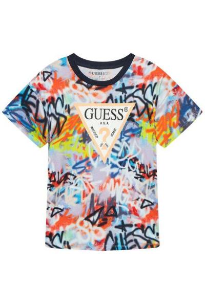 T-shirt dziecięcy Guess L4GI08 K8HM3 kolorowy