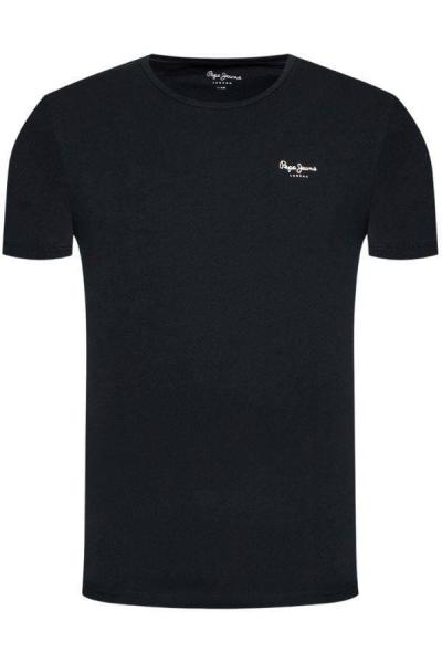 T-SHIRT MĘSKI PEPE JEANS PM508212 CZARNY