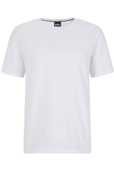 T-SHIRT MĘSKI HUGO BOSS 50469550 BIAŁY