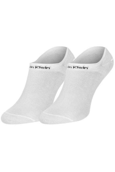 SKARPETY DAMSKIE CALVIN KLEIN 701218774 BIAŁE 2 PACK