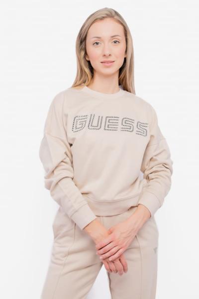 Bluza damska Guess V4GQ07 K8802 beżowy