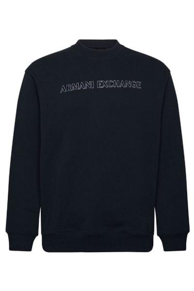 Bluza męska Armani Exchange 6DZMBA ZJADZ granatowy