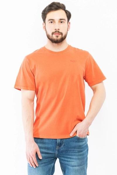 T-shirt męski Pepe Jeans PM508664 pomarańczowy