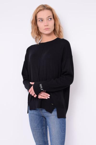 Sweter damski Pepe Jeans PL701758 CZARNY