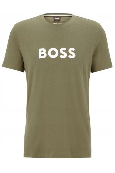 T-shirt męski BOSS 33742185 zielony