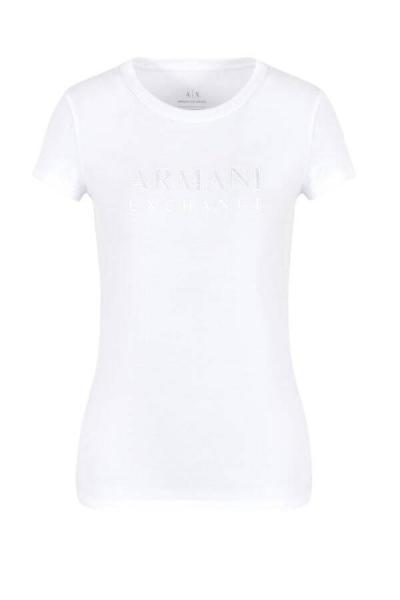 T-shirt damski Armani Exchange 3DYT48 YJETZ biały