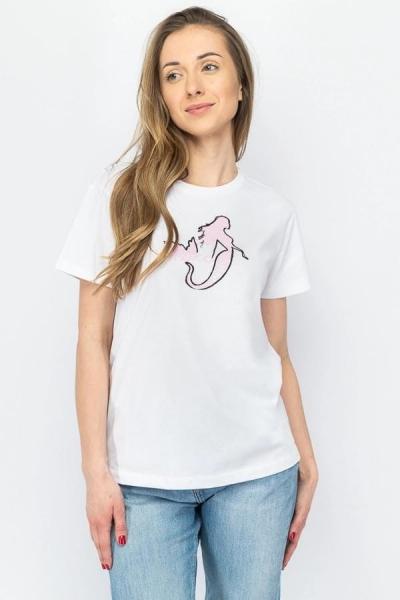 T-shirt damski Pinko 100789 A1OC biały