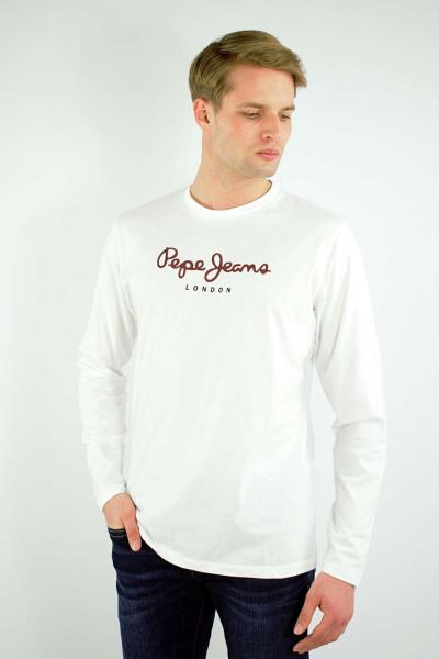 LONGSLEEVE MĘSKI PEPE JEANS PM501321 BIAŁY