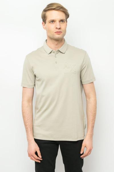 POLO MĘSKIE ARMANI EXCHANGE 3RZFHE ZJZEZ KHAKI