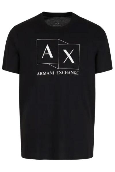 T-shirt męski Armani Exchange 3DZTAD ZJ9AZ czarny