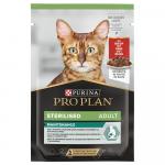 PURINA PRO PLAN Sterilised Adult Maintenance - Wołowina, 12 x 85 g