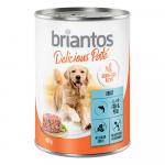 Briantos Delicious Paté, 24 x 400 g - Ryba i groch