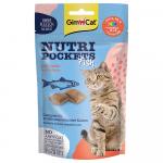 GimCat Nutri Pockets Fish - Z łososiem, 60 g