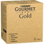 76 + 20 gratis! Megapakiet Gourmet Gold, karma mokra dla kota, 96 x 85 g - Wyrafinowane Ragout