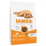 10% taniej! IAMS Kitten/Senior, karma sucha dla kota, 10 kg - Advanced Nutrition Kitten, ze świeżym kurczakiem