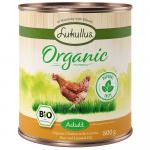 Lukullus Organic Adult, kurczak z marchewką (bez glutenu) - 6 x 800 g