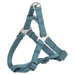 Trixie Premium One Touch szelki, petrol - Rozm. L: obw. klatki piersiowej 65-80 cm, szer. 25 mm